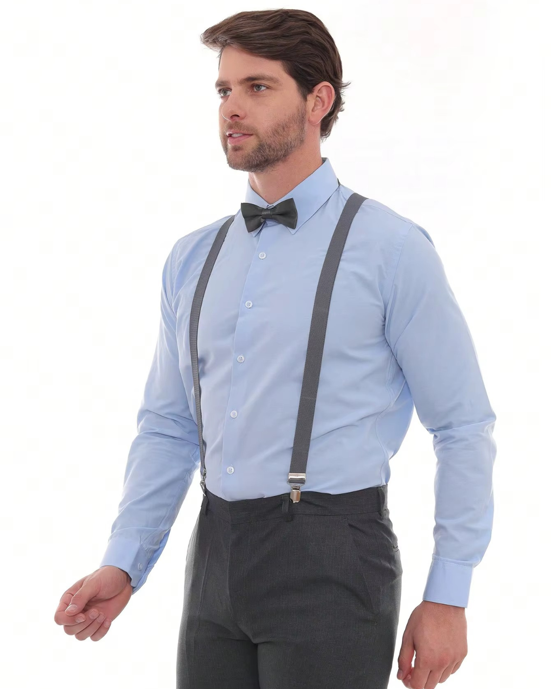 Camiseta social com Microestampa Discreta (Slim Fit)