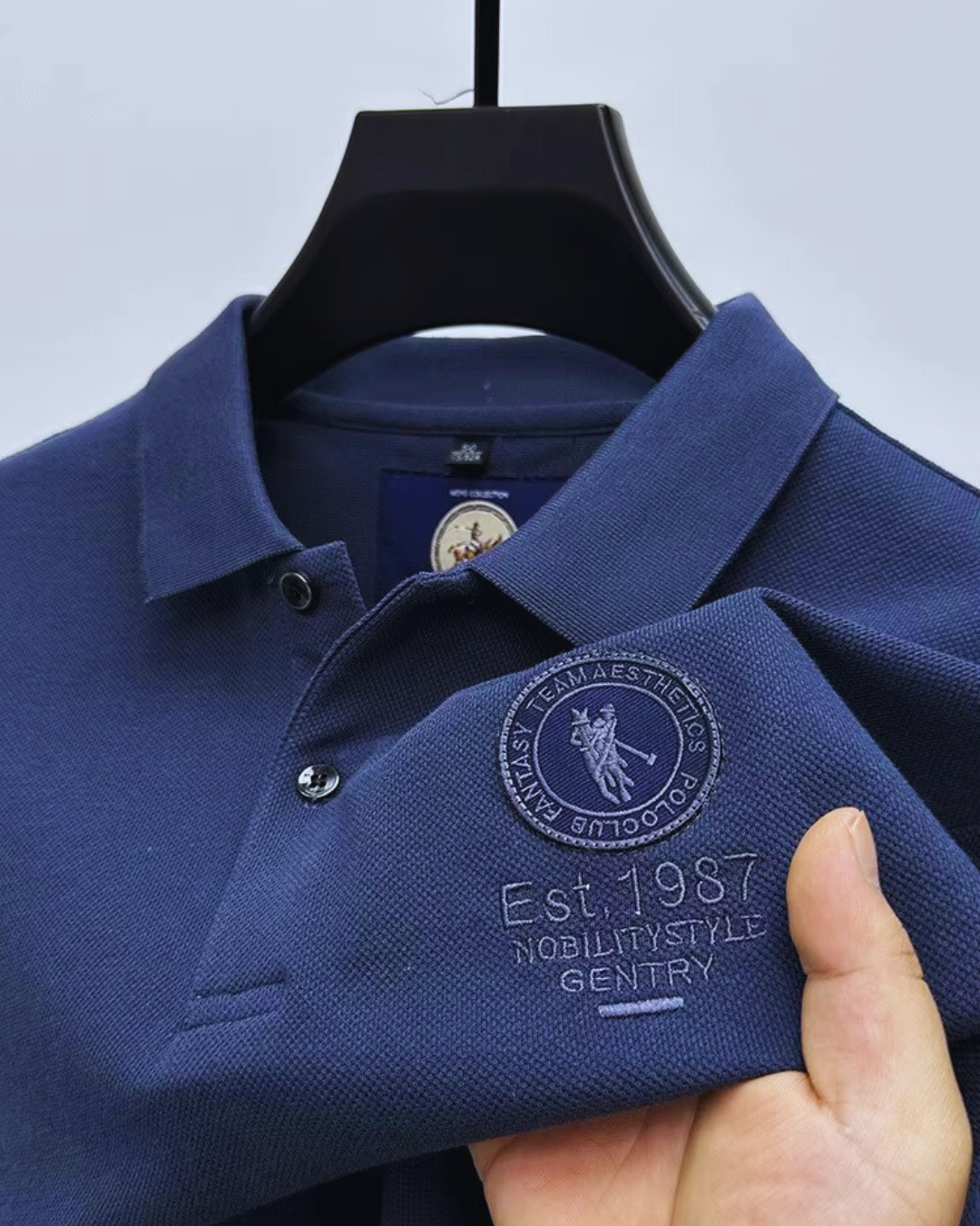 Polo Piquet Algodão Manga Curta (Clássica)