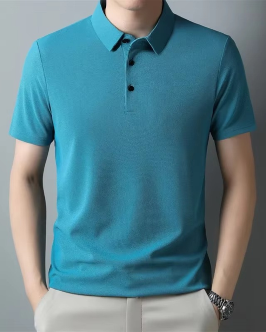 Polo Slim Fit Texturizada (Waffle)