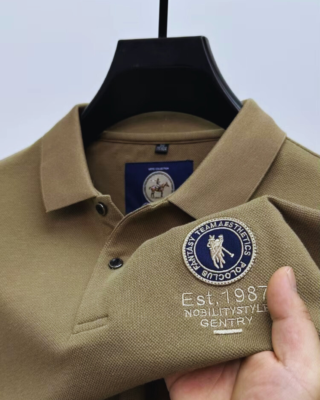 Polo Piquet Algodão Manga Curta (Clássica)