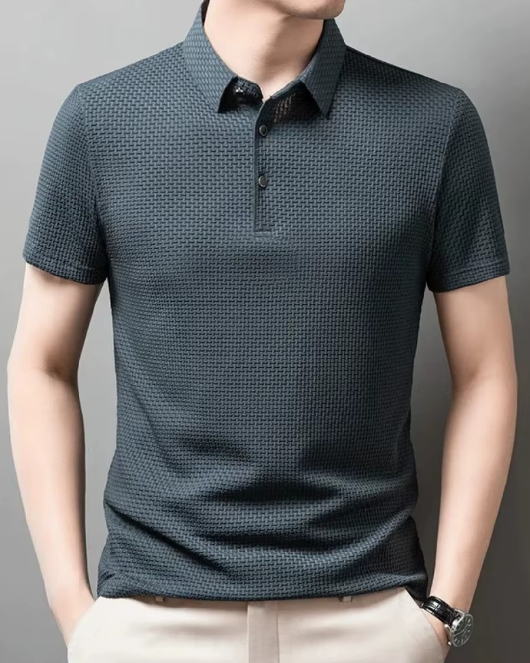 Polo Tecido Leve (Ice Silk) para Verão