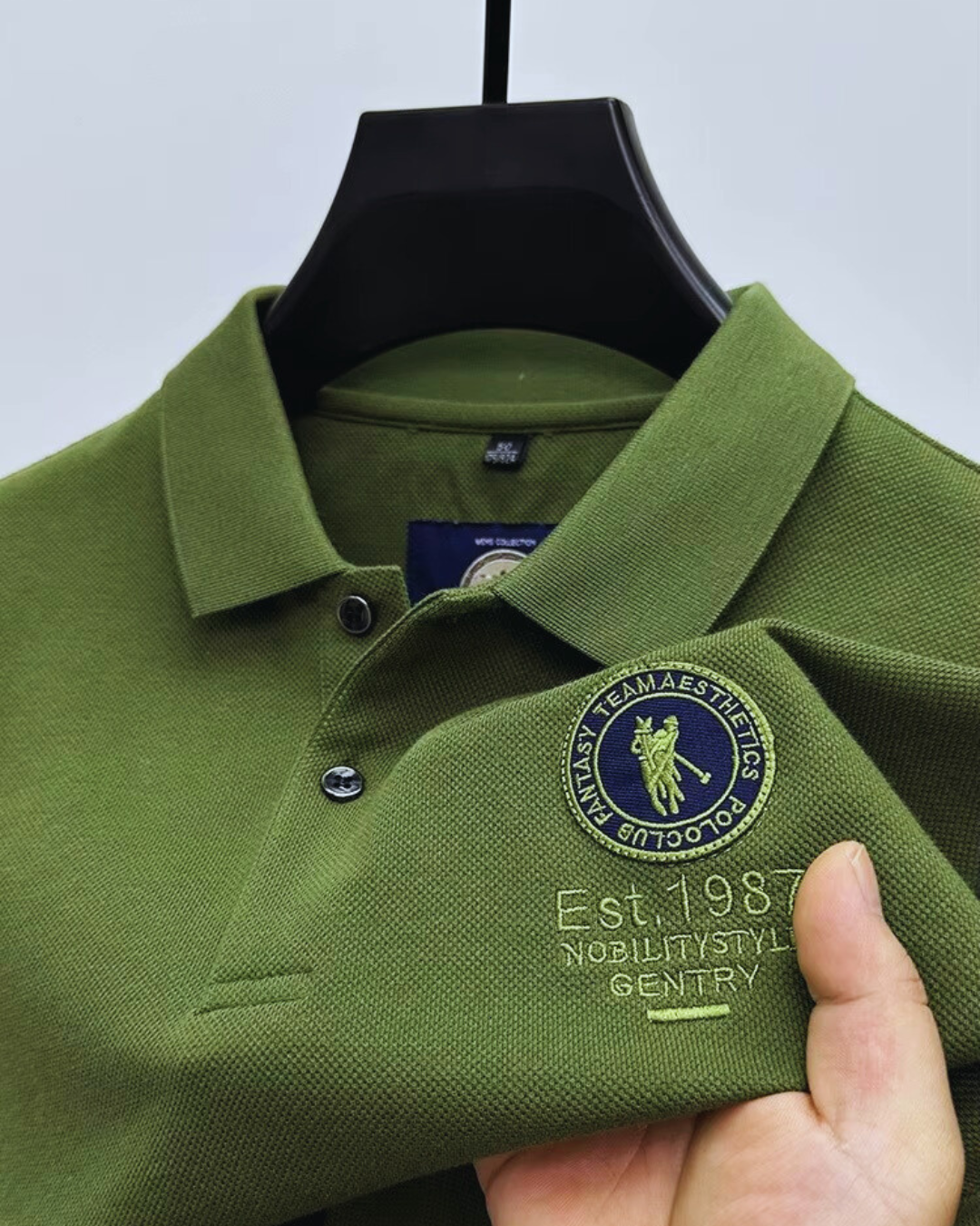 Polo Piquet Algodão Manga Curta (Clássica)