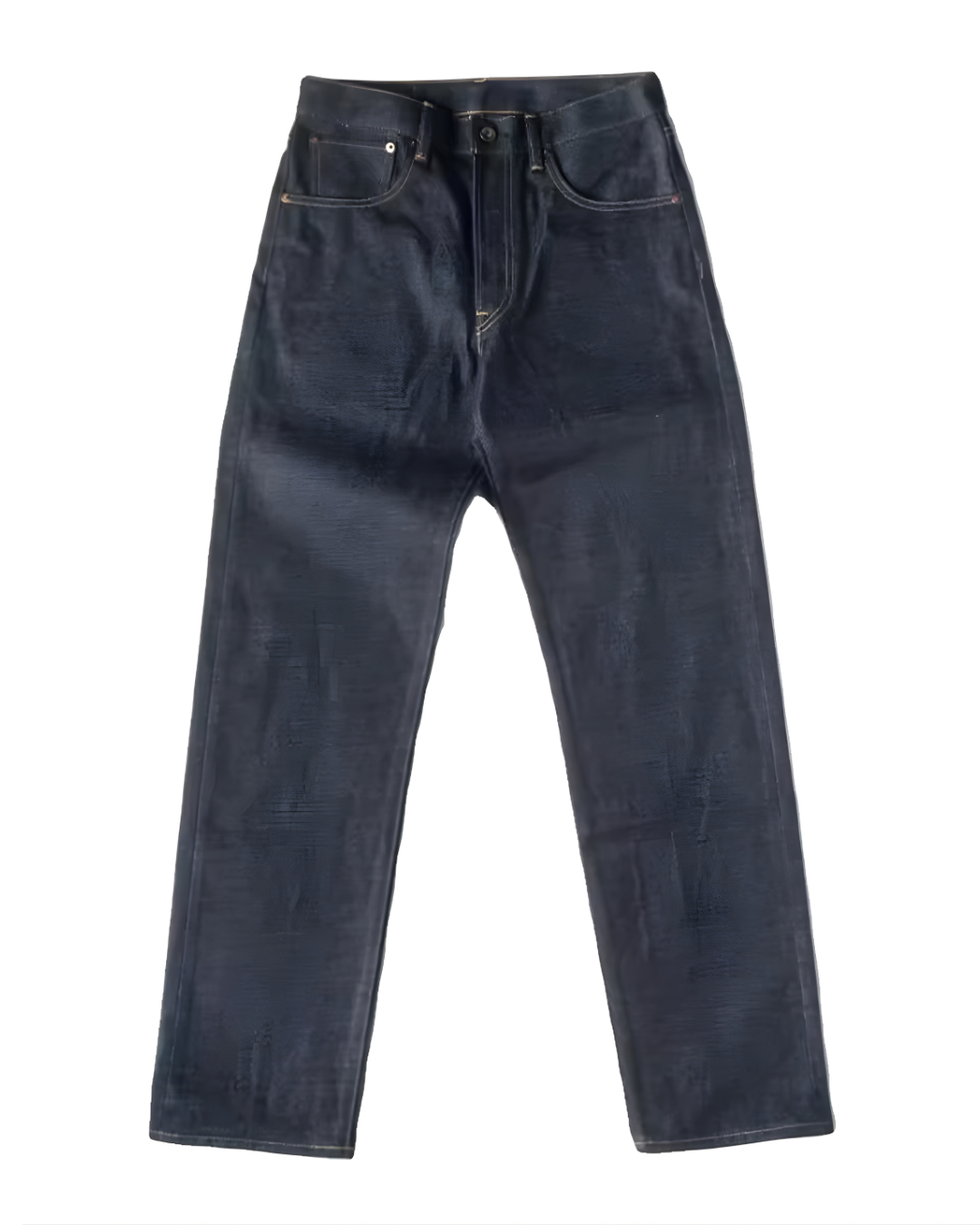 Calça de Sarja Slim Fit Azul Marinho