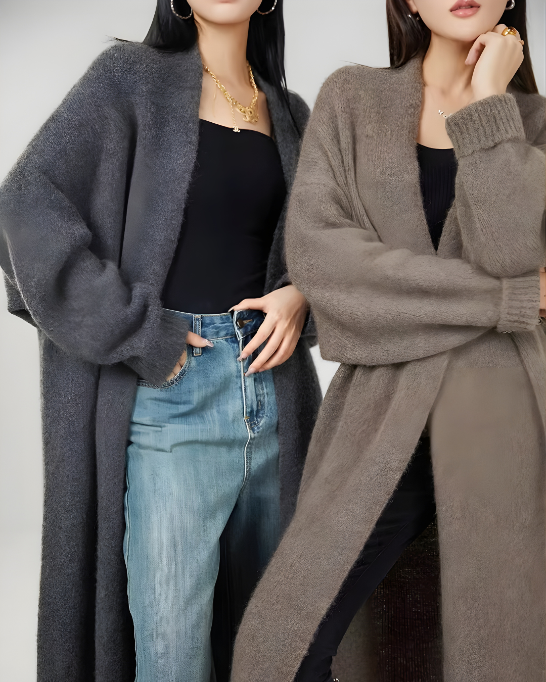 Cardigã Leve com Botões