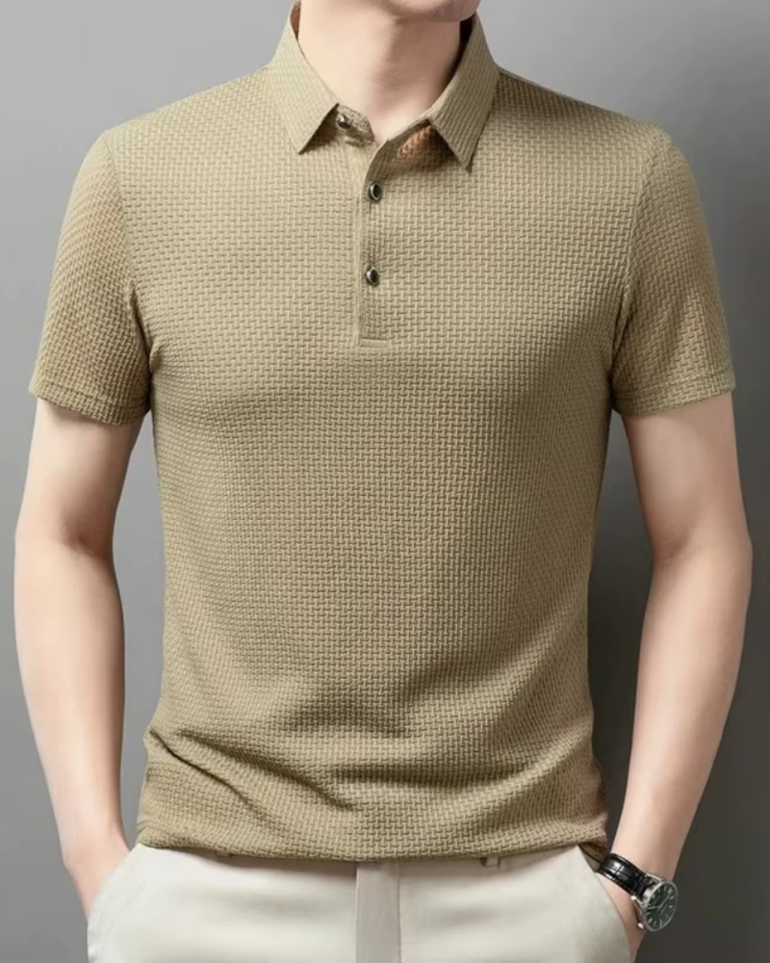 Polo Tecido Leve (Ice Silk) para Verão