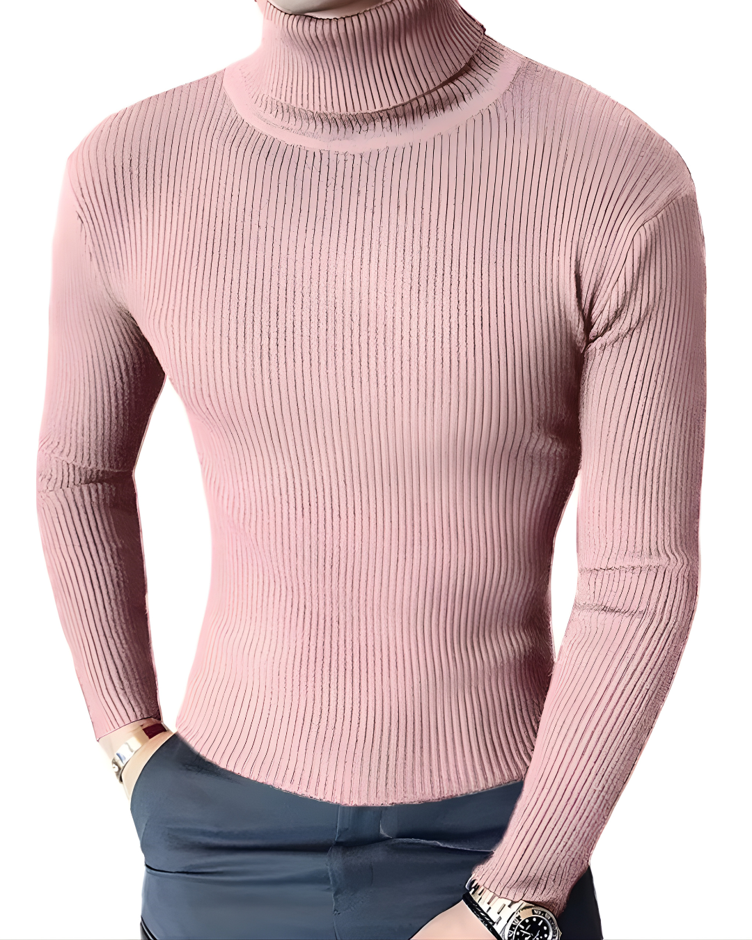 Suéter Gola Alta Fino (Slim Fit)