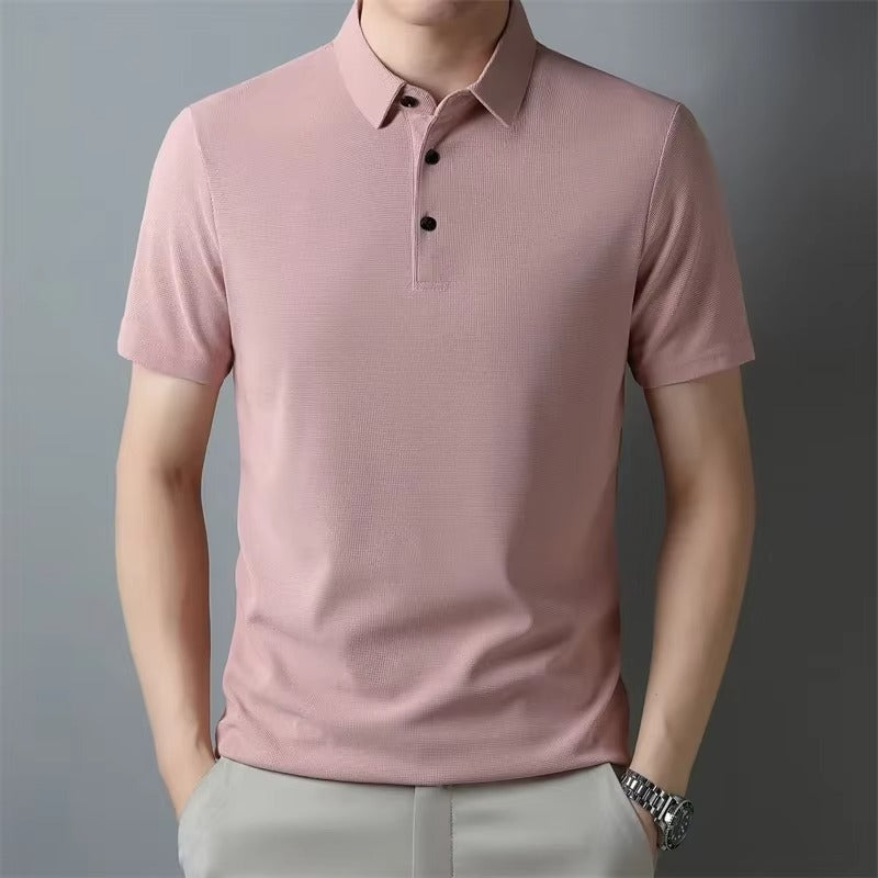 Polo Slim Fit Texturizada (Waffle)
