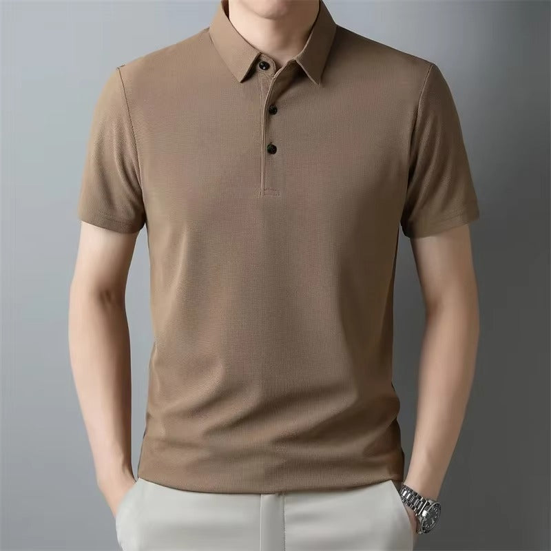 Polo Slim Fit Texturizada (Waffle)